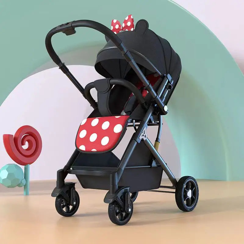 Lightweight stroller Two-way Push Stroller