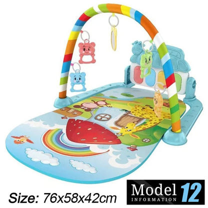 Infant Pedal Piano Keyboard Activity Mat