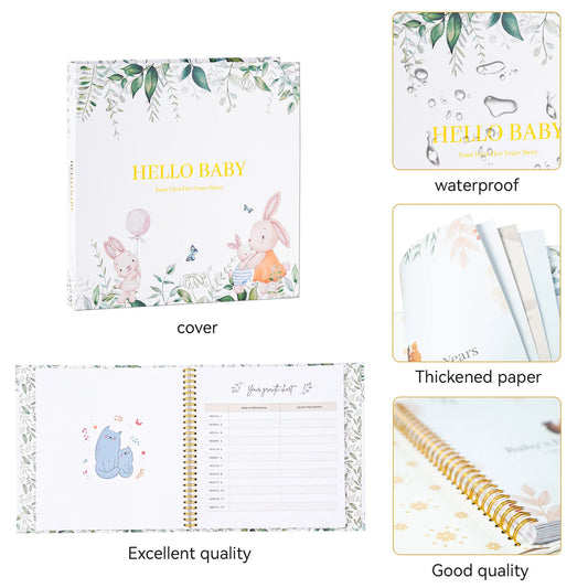 Baby Memory Book & Photo Album – First Year