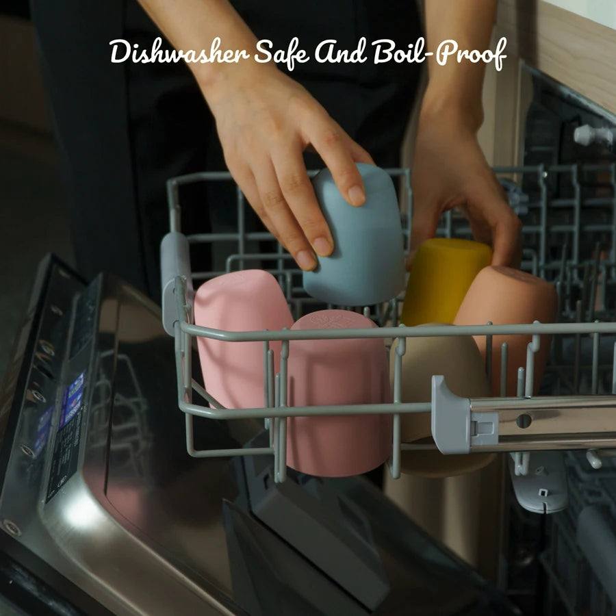 Silicone Baby Learn-to-Drink Sippy Cup