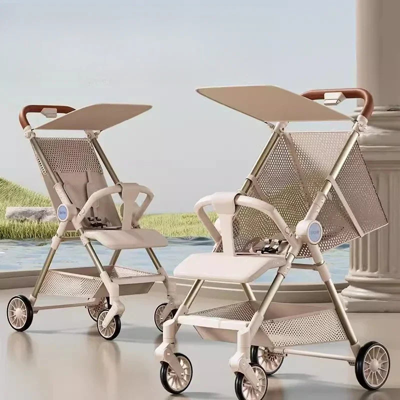 (Copy) Children's Stroller Simple Baby Artifact Light Travel Foldable Stroller Baby Travel Lightweight Strollers