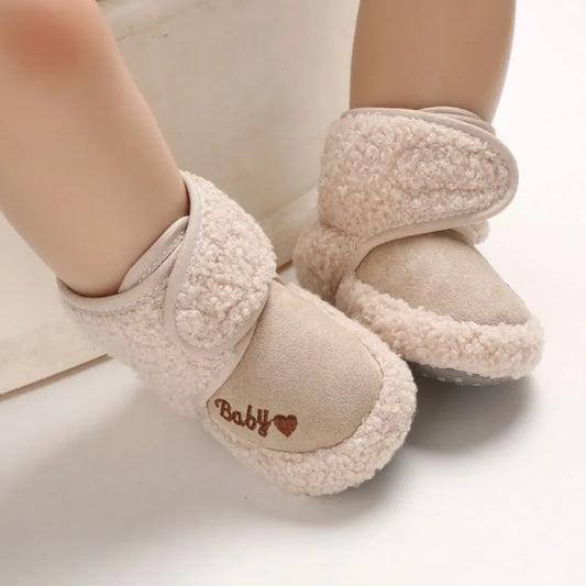 Warm Anti-Slip Infant Crib Snow Boots