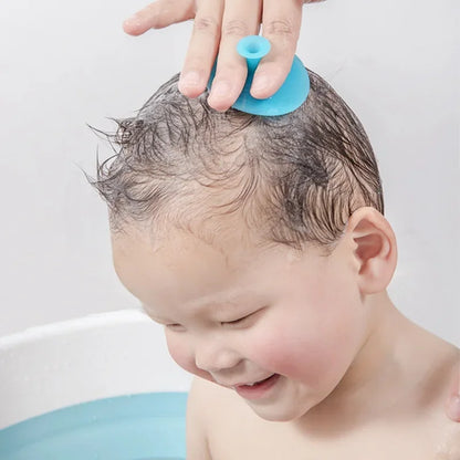 Soft Silicone Baby Shampoo Brush & Scalp Massager