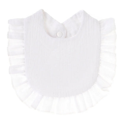 Cotton Muslin Baby Bibs for Newborns – Feeding, Drool & Burp Cloth Accessories