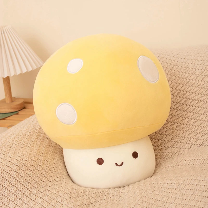 Kawaii Mushroom Plush – Soft Squishy Pillow Toy & Cute Gift for Kids