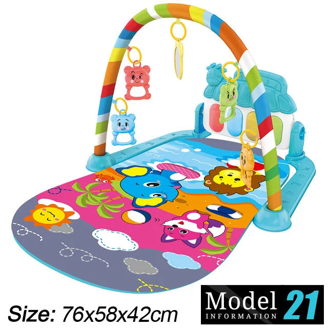 Infant Pedal Piano Keyboard Activity Mat