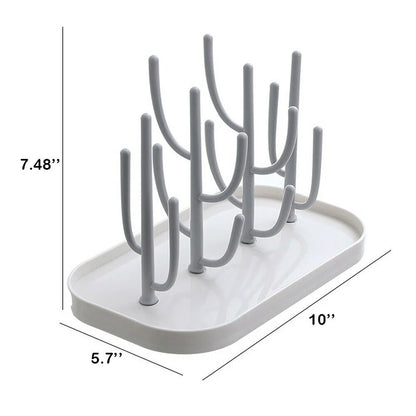Space-Saving Bottle Dryer & Drainer Stand