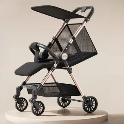Compact & Foldable Baby Stroller for Quick Trips
