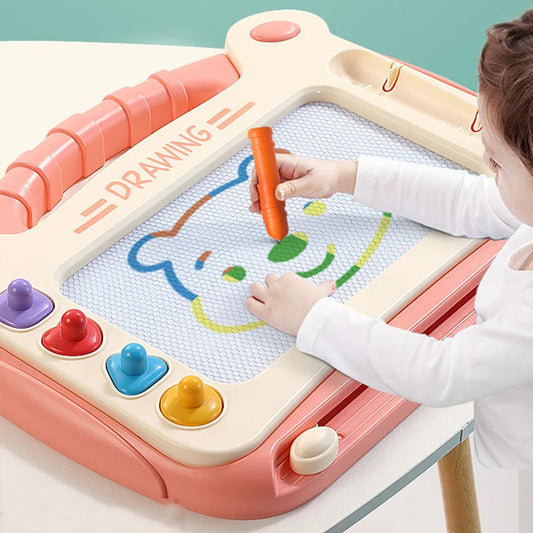 Children’s Cartoon Drawing Board Magnetic Montessori Toy for Kids