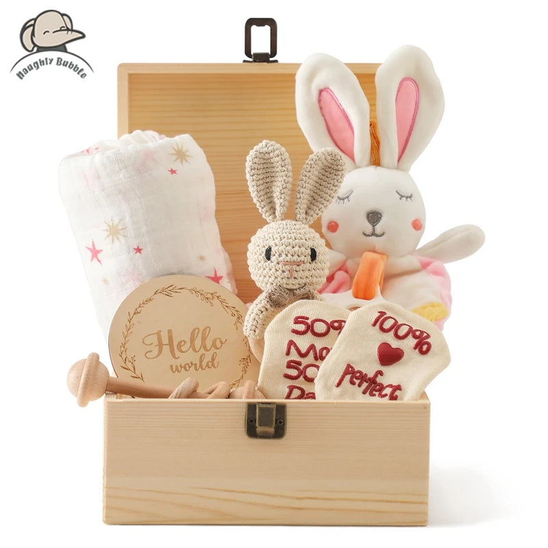 The Complete Baby Welcome Gift Basket (Infant Bath & Play Set).
