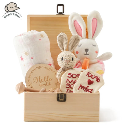 The Complete Baby Welcome Gift Basket (Infant Bath & Play Set).