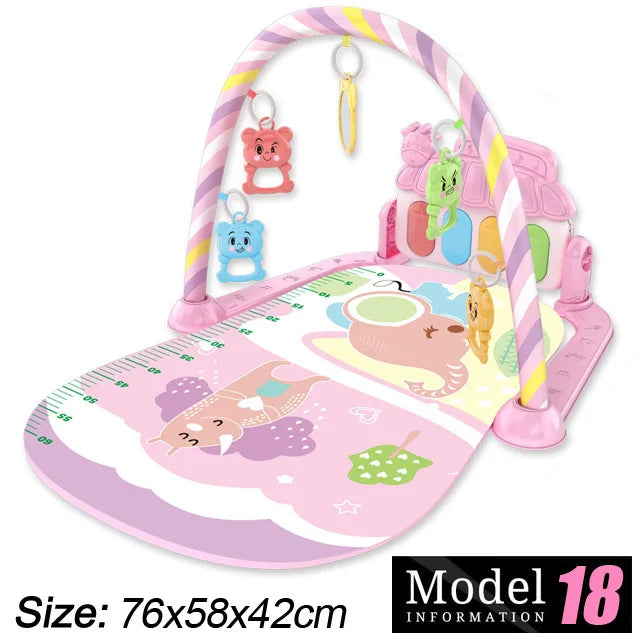 Infant Pedal Piano Keyboard Activity Mat