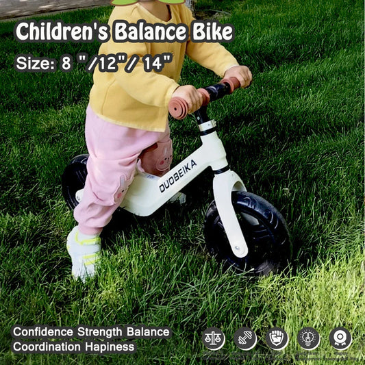 Toddler Sports Training Bicycle with Inflatable Tires