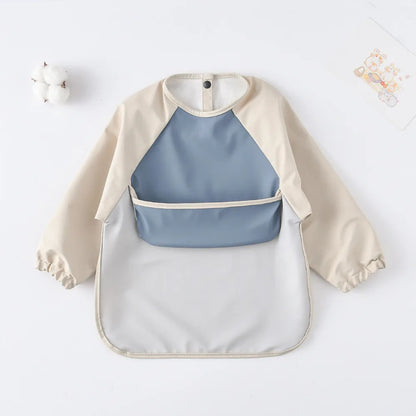Easy Clean Washable Mealtime & Art Crafts Smock