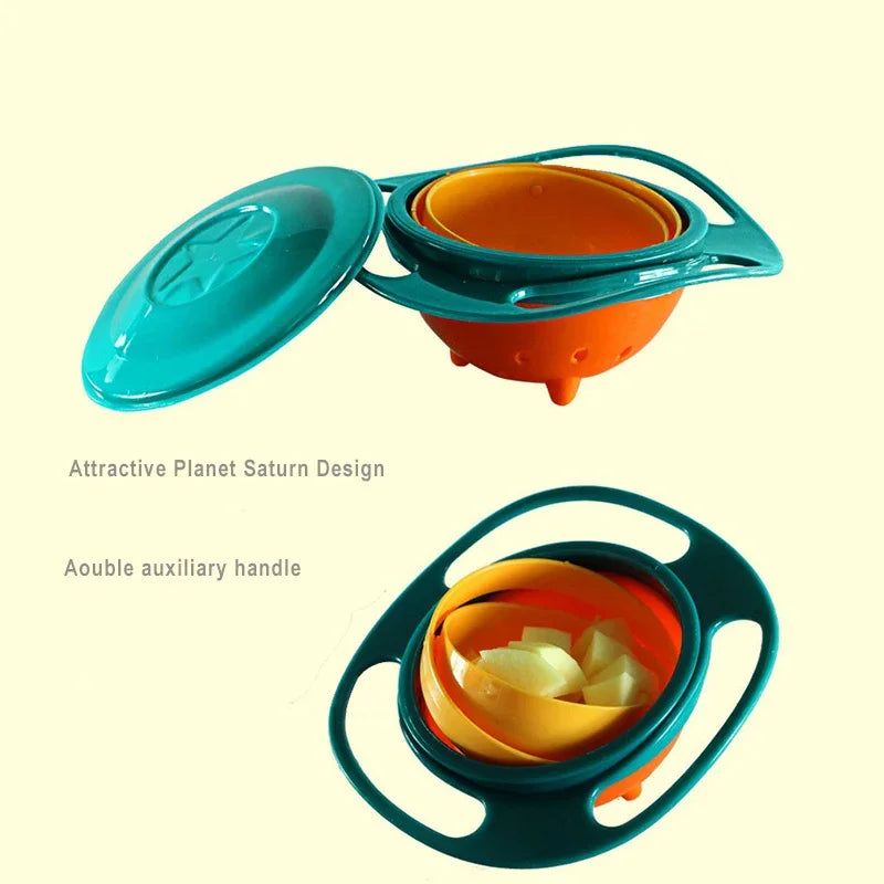 360 Degree Rotating Anti Overflow Feeding Bowl