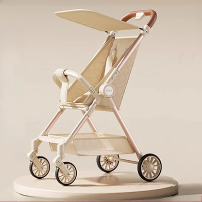 Compact & Foldable Baby Stroller for Quick Trips