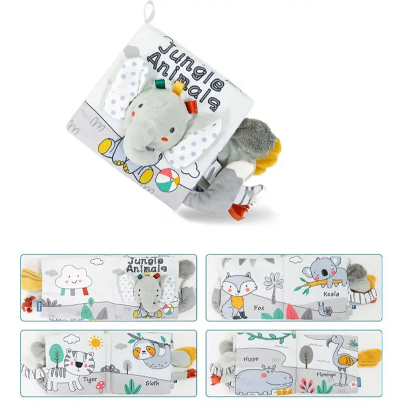 Infant Soft Montessori Activity Book