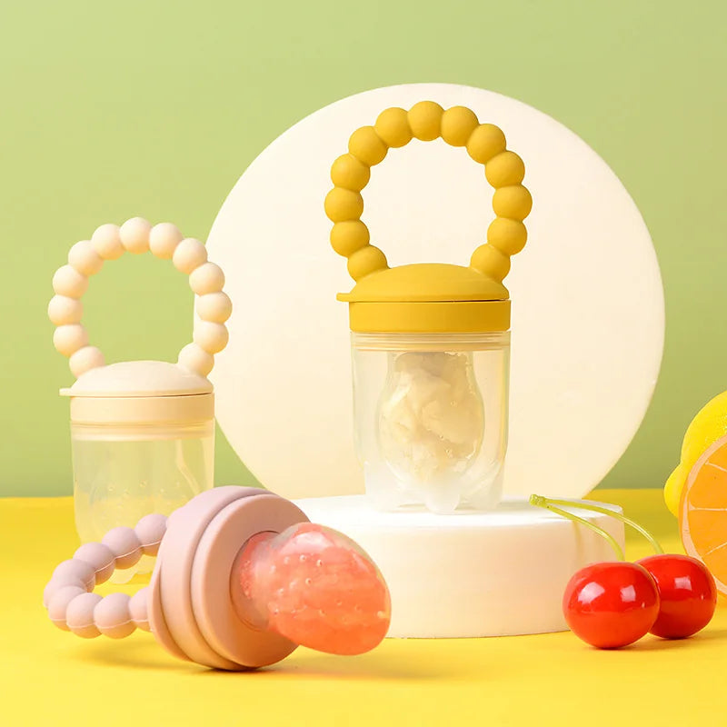 Silicone Baby Fruit Feeder & Teether Pacifier