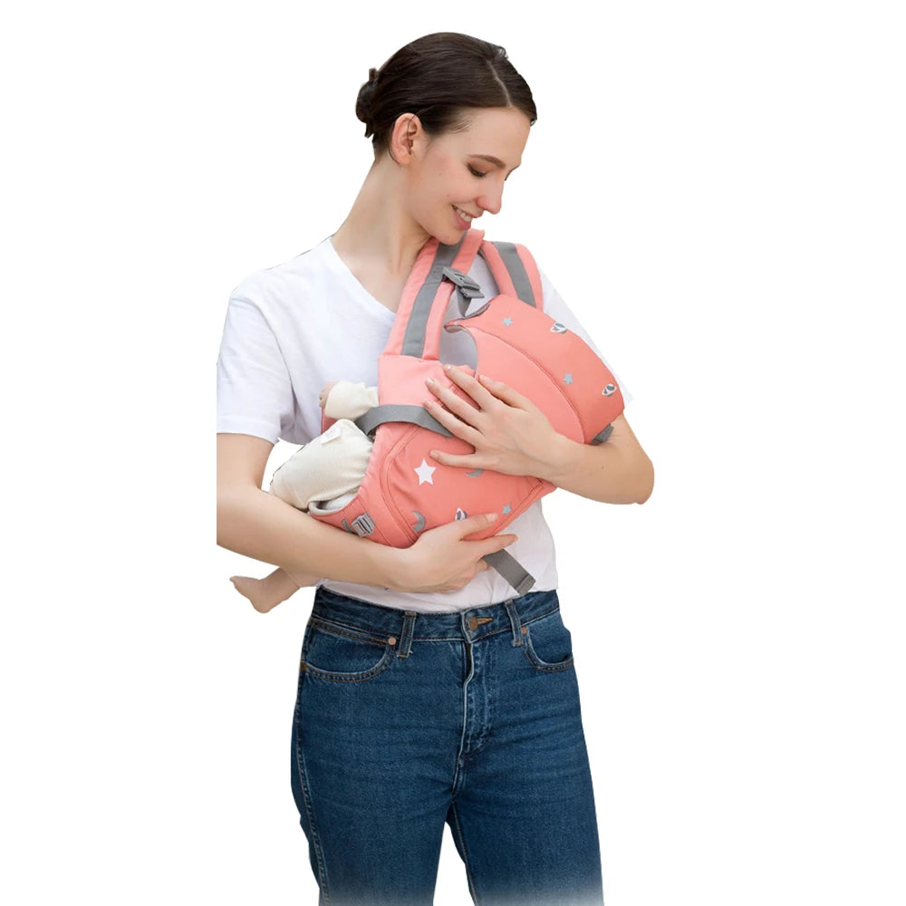 Travel-Friendly Infant Waist Stool & Carrier