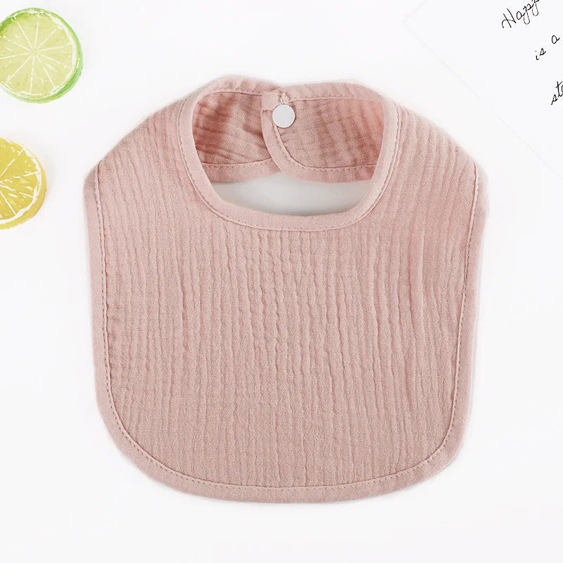 Solid Color Baby Bib/Apron