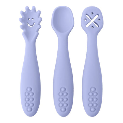 3 Pieces Baby Feeding Spoons