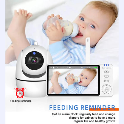 Wireless Baby Monitor (5-Inch) with VOX Wake Up & Pan/Tilt Camera