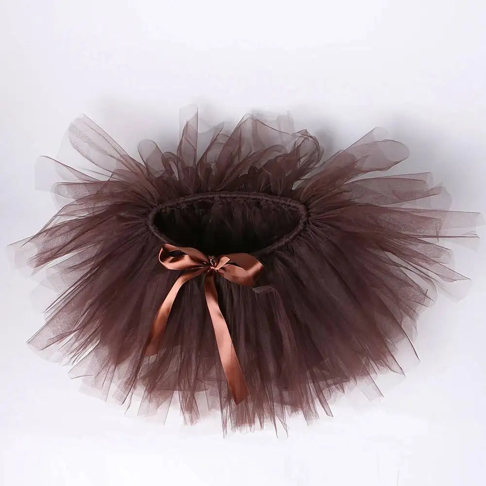 Brown Bear Tutu Costume for Girls | Halloween & Birthday Outfit