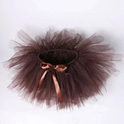 Brown Bear Tutu Costume for Girls | Halloween & Birthday Outfit