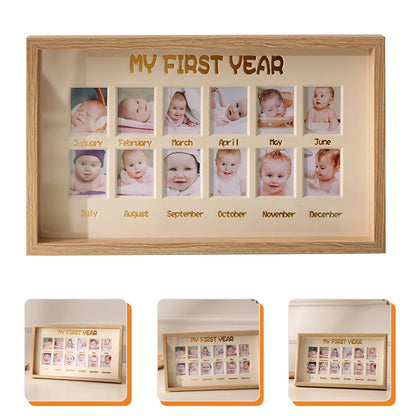 Newborn Handprint Maker & First Year Souvenir Frame