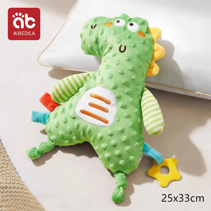 Plush Animal Security Blanket - Soft Baby Sleeping Comforter