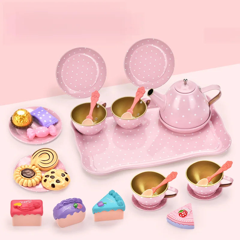 Simulation Afternoon Tea & Dessert Play Set for Kids