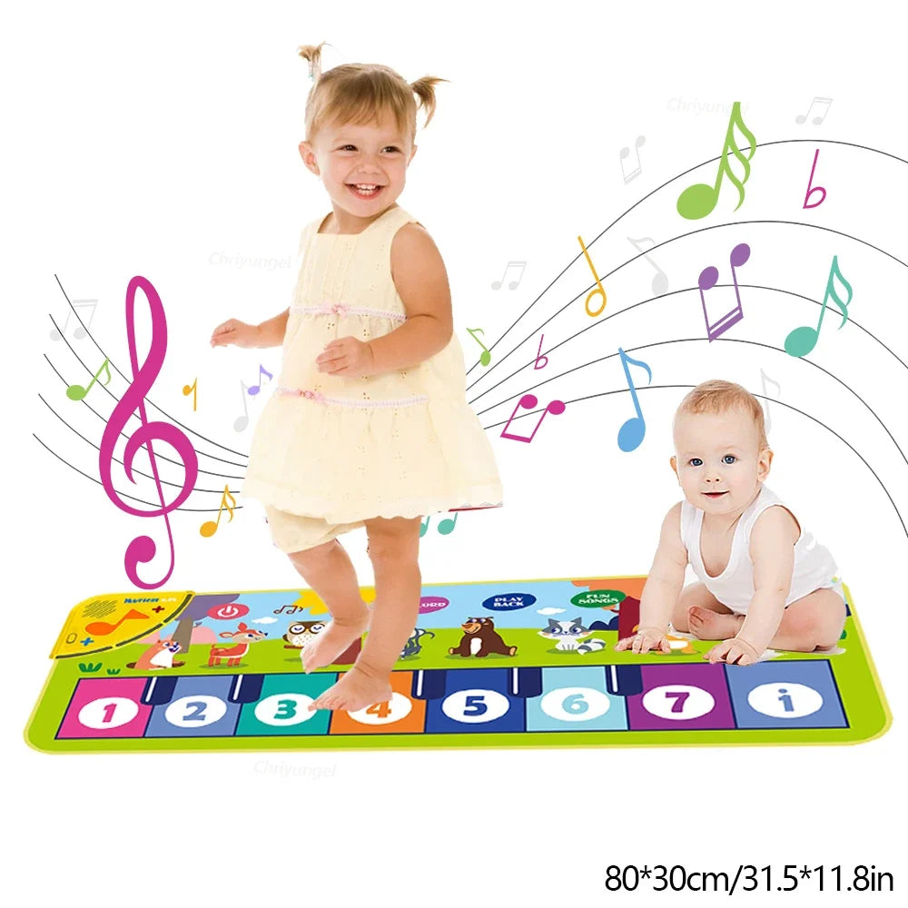 Musical Stepping Piano Play Mat for Parent-Child Interaction