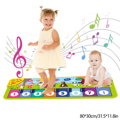 Musical Stepping Piano Play Mat for Parent-Child Interaction