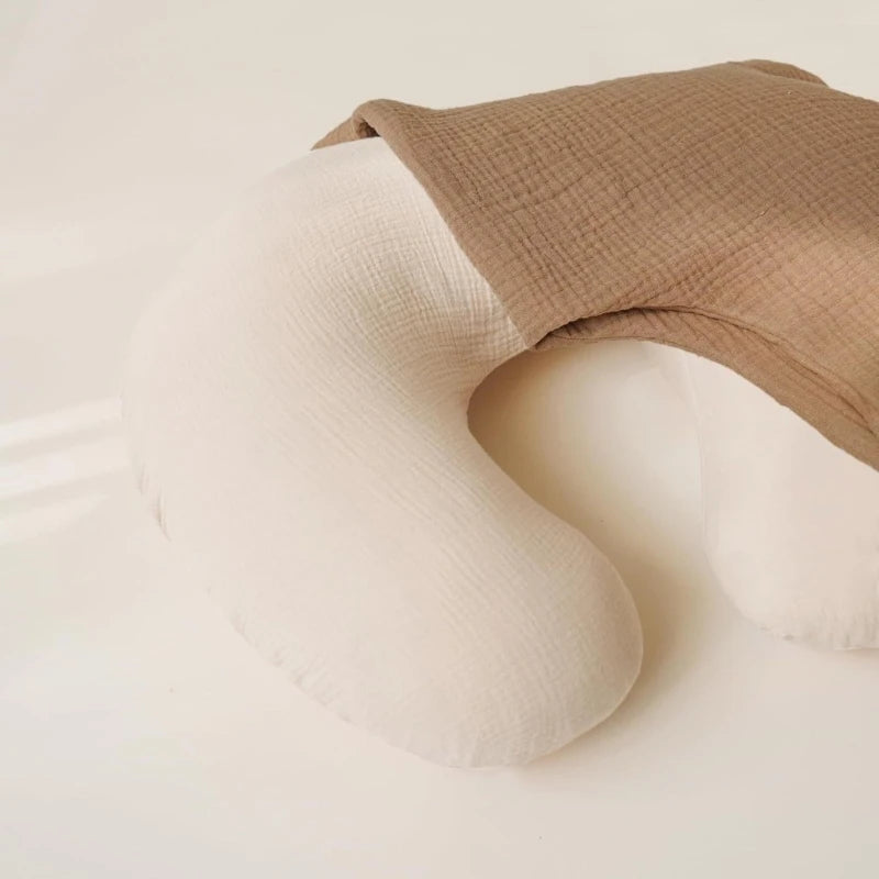 2PCS Breastfeeding Pillow Cover Pillow Case Detachable Nursing Pillowcase Breast Feeding Cushion Sleeve Breathable