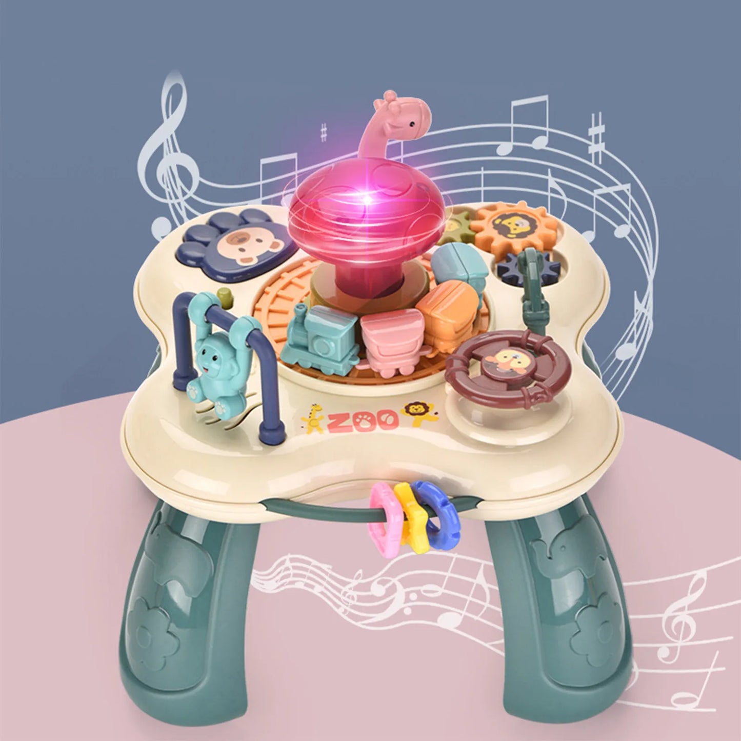 Best Gift! 1-3 Year Old Musical Toy Table