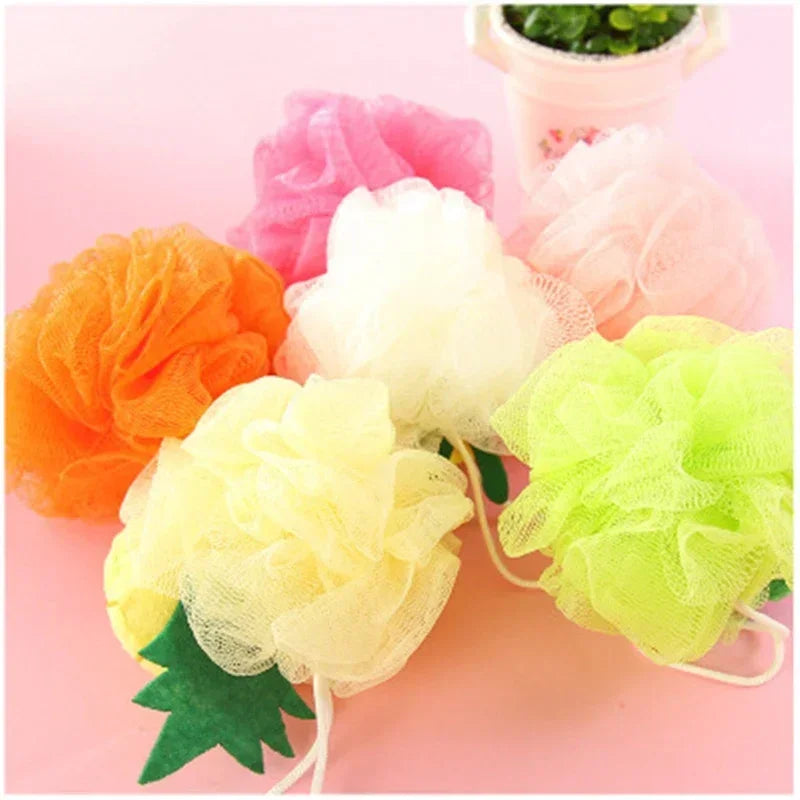 Cute Fruit Shape Infant Bath Brush & Cleaner