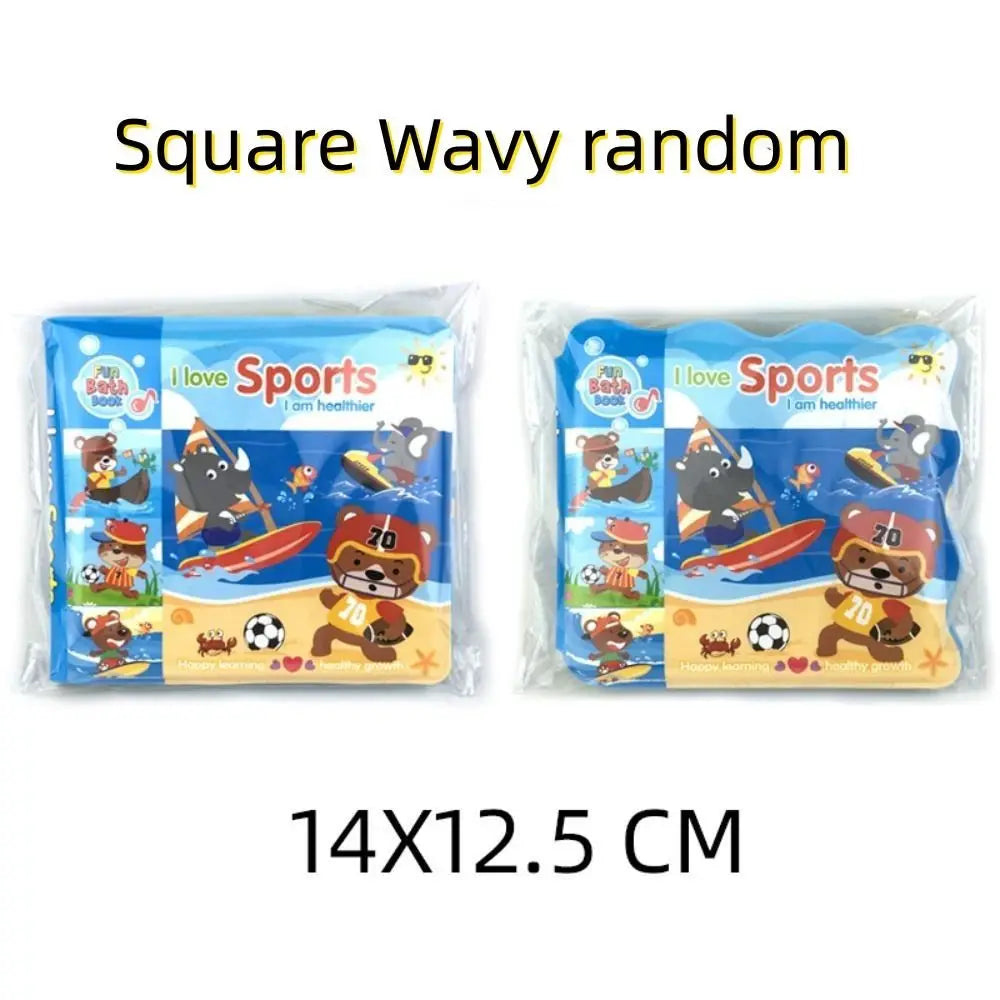 Waterproof Learning Animal & Number Bath Books