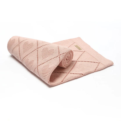 Super Soft Cotton Knit Swaddle Blanket (90x70cm)