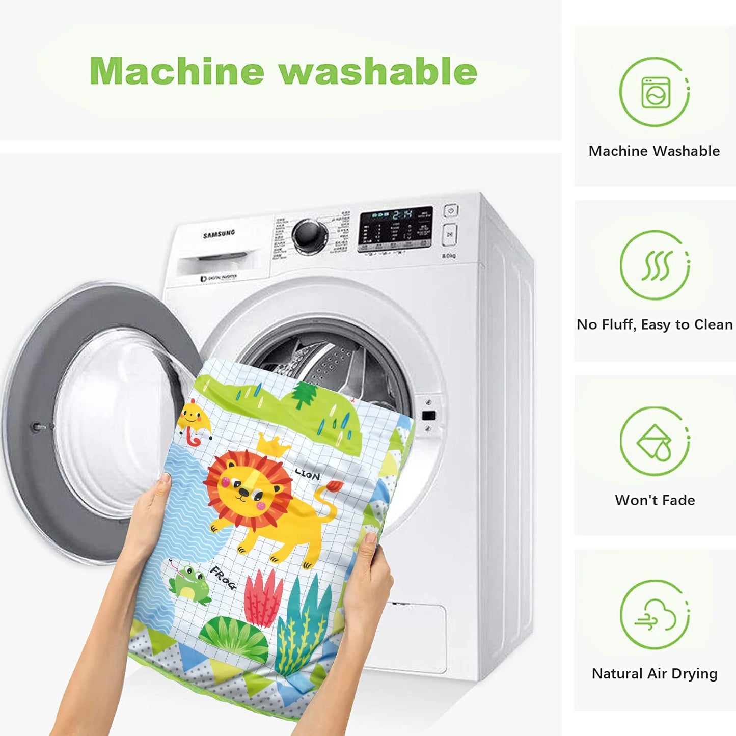 Baby Early Education Play Mat with Toys