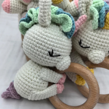 Knitted Lovely Animal Rattle
