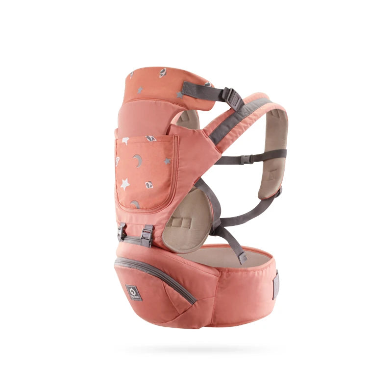 Travel-Friendly Infant Waist Stool & Carrier