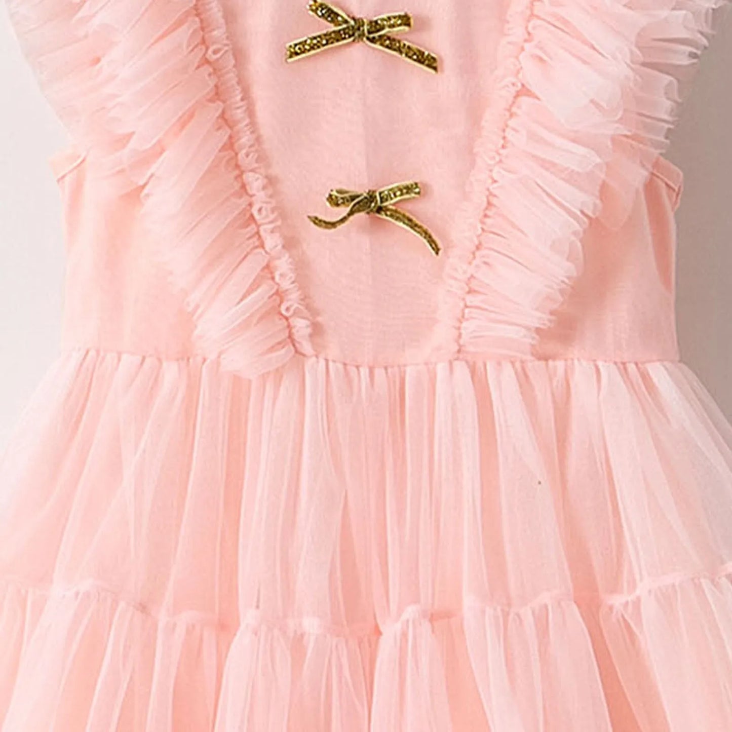 Girls Sleeveless Tutu Princess Dress