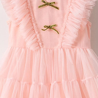 Girls Sleeveless Tutu Princess Dress