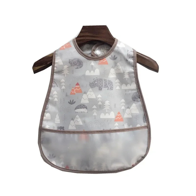 Adjustable Waterproof Bibs – Cute EVA Feeding Apron