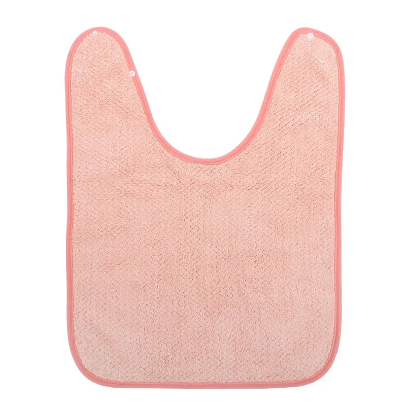 Waterproof Ruffle Baby Bibs – Soft Absorbent Feeding Apron & Burp Cloth
