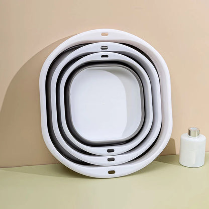 Portable Folding Plastic Multi-Use Wash Basin