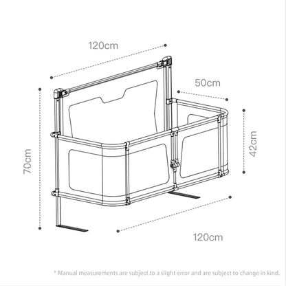 Easy-Assemble Compact Travel Crib & Bassinet