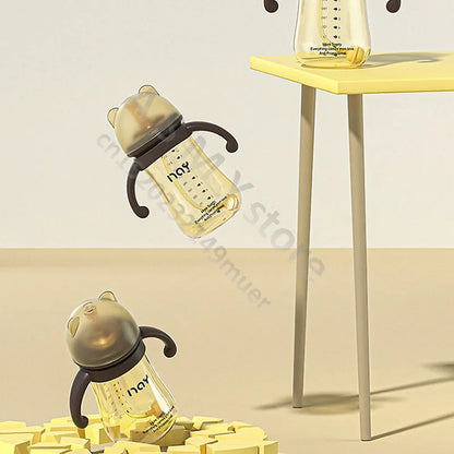 Anti-Colic Feeding Bottle – Bacteriostatic, Anti-Fall Design with Teething Guard