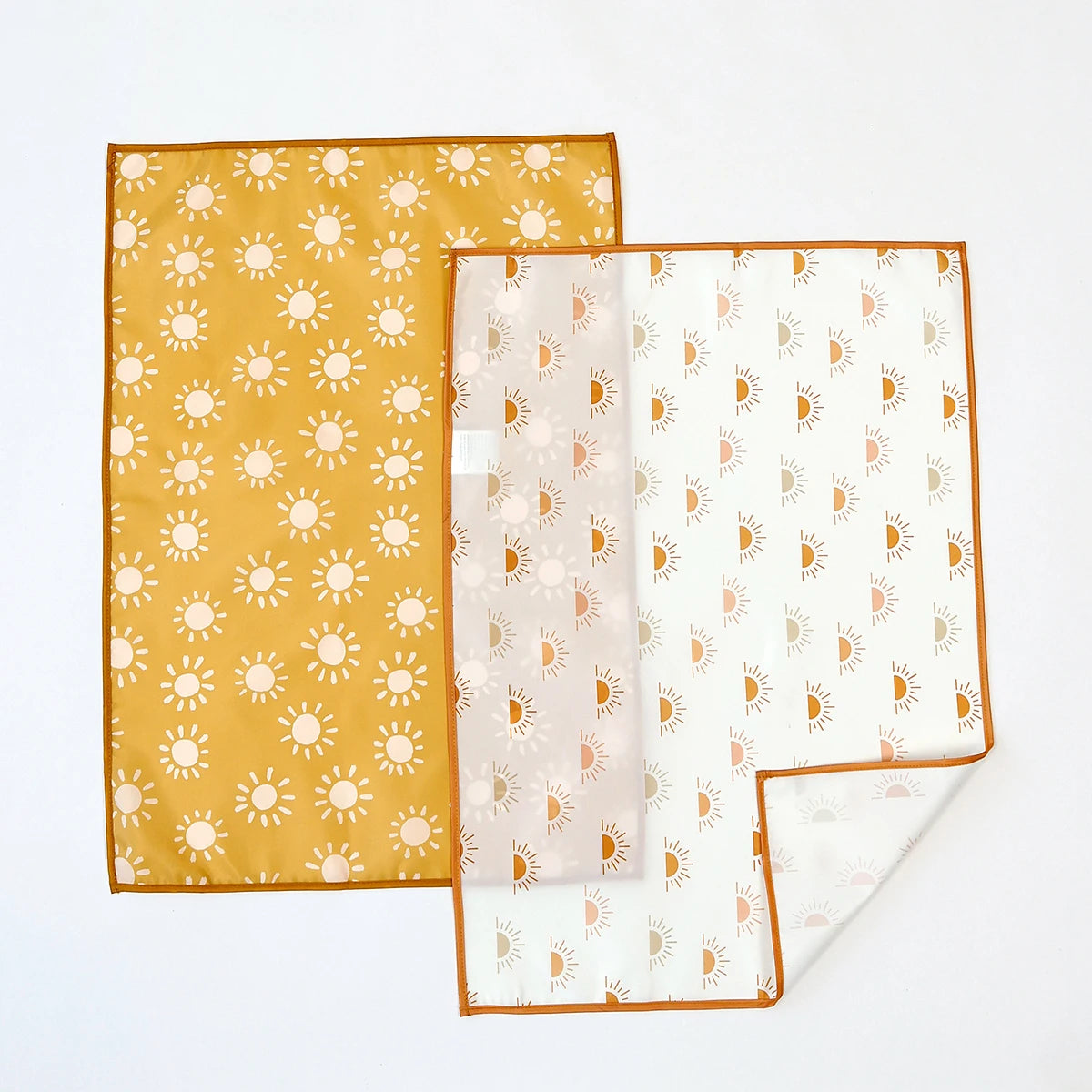 HappyFlute Portable Baby Diaper Changing Mat 50x70cm Soft Washable Polyester Changing Pad Cover Mattress for Babies