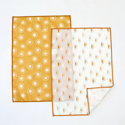 Soft Polyester Travel Changing Pad Cover & Mattress